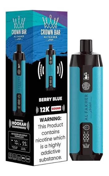 CROWN BAR ALFAKHER BERRY BLUE 12000